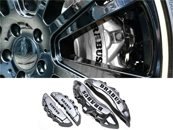 Mercedes-Benz G-Class W463 (2007-2018) Brake Caliper Covers - Brabus Style Silver